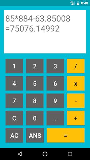Free Calculator CalCu. screenshot 3