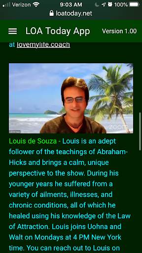 LOA Today Podcast App screenshot 2