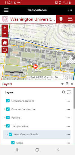 WashU Mobile screenshot 2