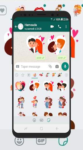 Kiss Stickers for Whatsapp 2020 screenshot 7