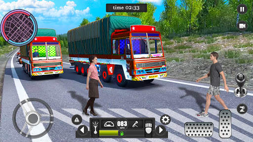 Indian Truck Cargo Simulator 2021:New Lorry Games screenshot 5