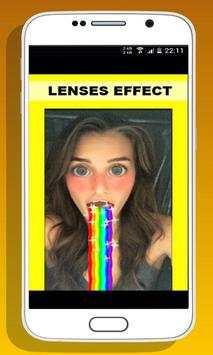 Sticker lenses snapchat effect screenshot 1