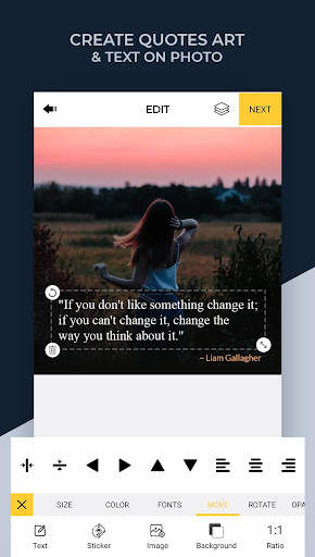 Quotes Maker - Name Art Quotes Creator App screenshot 3