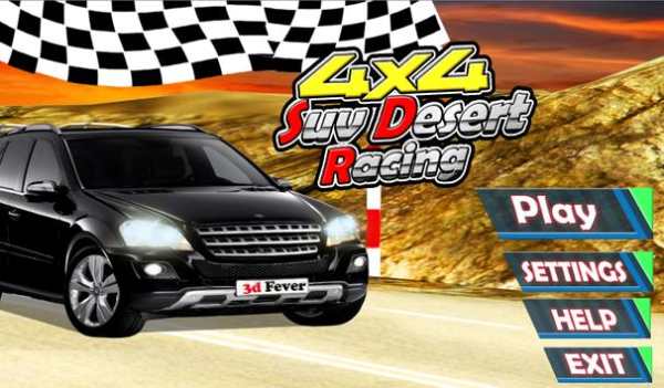4x4 Suv Desert Racing screenshot 1