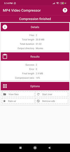 MP4 Video Compressor (Free) screenshot 6