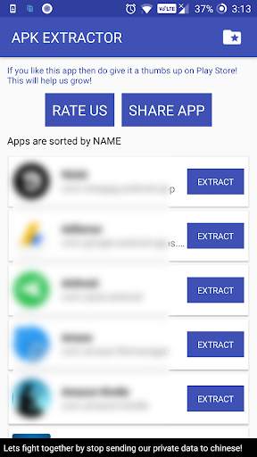 APK Extractor - Ads Free & Simple screenshot 1
