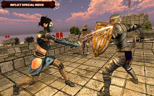 American Ninja Sword Fight with Assassin Warrior screenshot 10