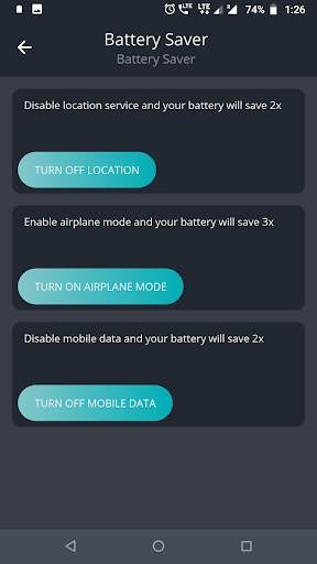 Battery Saver screenshot 3