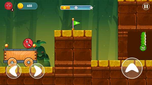 Angry Ball Adventure - Friends Rescue screenshot 2