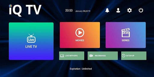 IQ TV screenshot 1