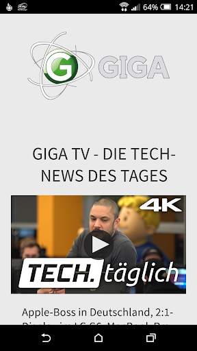 GIGA TV screenshot 1