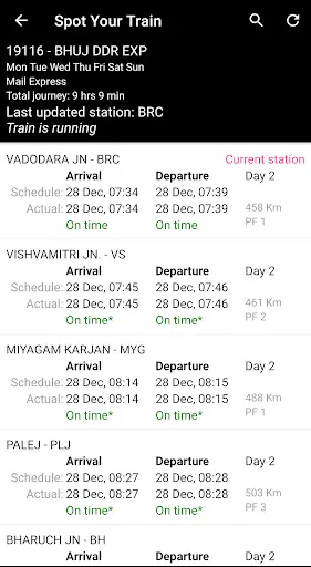 Indian Rail Enquiry (No Ads) screenshot 2
