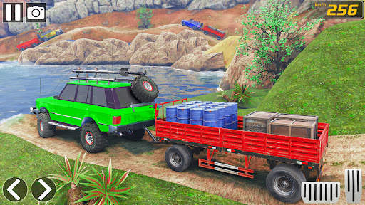 Simulator balap jip 4x4 nyata screenshot 5