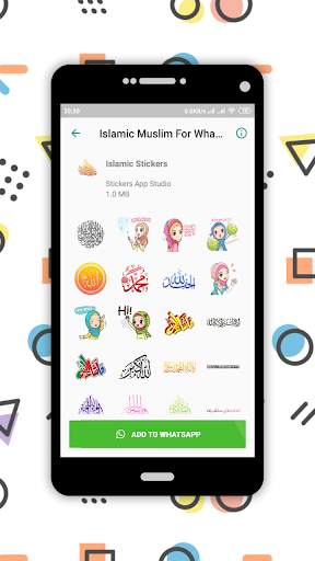 Islamic Muslim Stickers For Whatsapp screenshot 4
