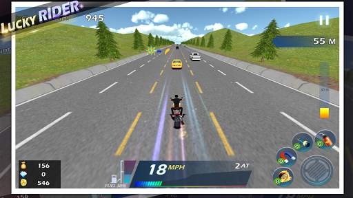 Lucky Rider - Crazy Moto Racing Game screenshot 3