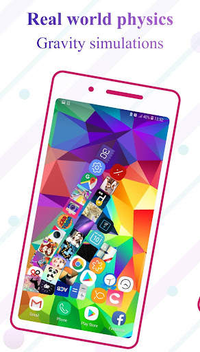 3D Launcher - Gravity Launcher screenshot 2