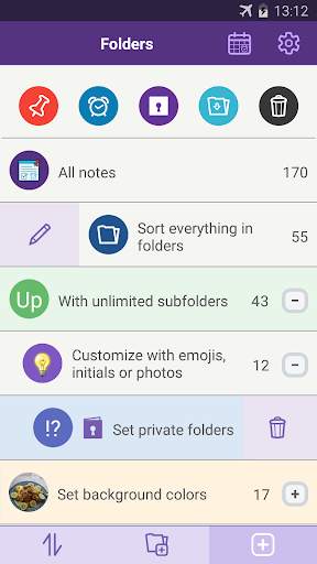 Note Manager: Notepad app with lists and reminders screenshot 1