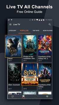 Live TV all channels free online guide screenshot 1