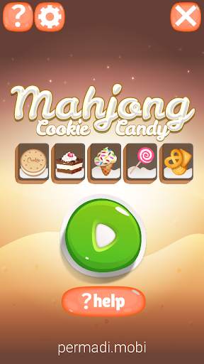 Mahjong Cookie & Candy - Free screenshot 1