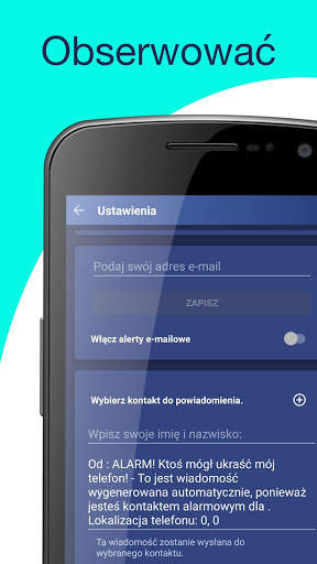 Anti Theft Phone Alarm - chroń telefon za darmo screenshot 1