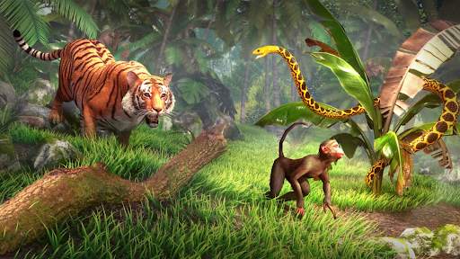 Angry Wild Tiger Game 2023 screenshot 2