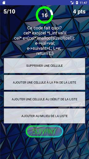 Programmation C Quiz PRO NEW screenshot 14