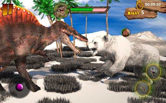 T-Rex Simulator 3D: Dino Attack Survival Game screenshot 5