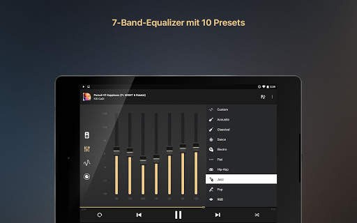 Equalizer   MP3 Player Volume screenshot 13