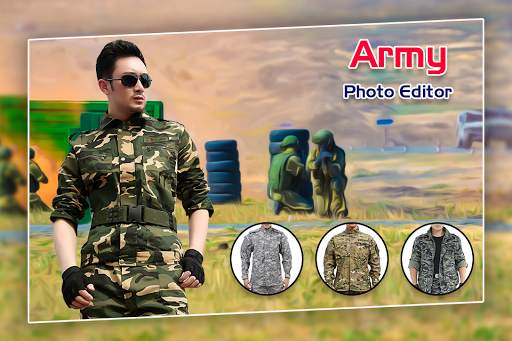 Army Photo Editor 1 تصوير الشاشة
