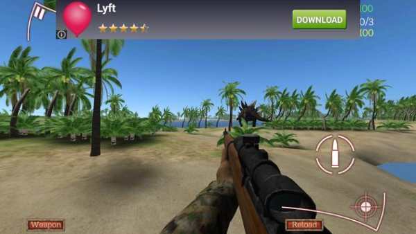 Sniper Shooter 3D: Dinosaurs screenshot 2