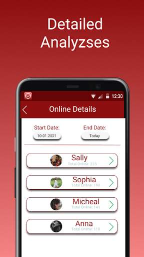 WaTrack - Whatsapp Online Tracking, Last Seen screenshot 3