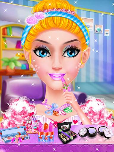 🍭 Candy 👸 Princess 💅 Makeup 💇 Salon screenshot 4