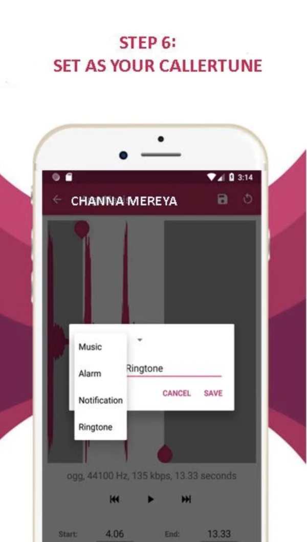 Set Caller Tune - Music, Set Ringtone screenshot 1