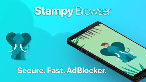 Stampy Browser: AdBlocker, Incognito and Secure screenshot 9