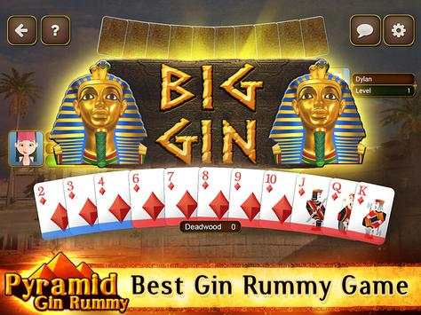 Pyramid Gin Rummy screenshot 1
