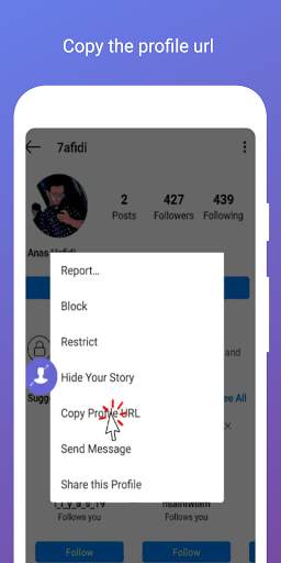 Zinsta - Profile Picture Viewer for Instagram screenshot 5