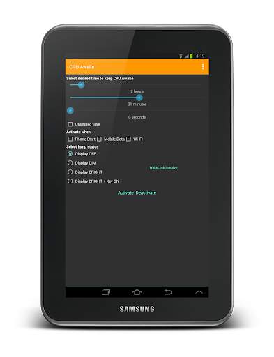 Wake Lock - CPU Awake screenshot 4