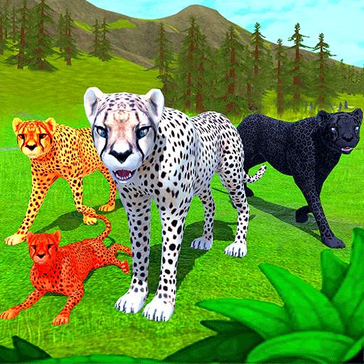 Wild Cheetah Family Simulator Cheetah Animal Games 1.1
