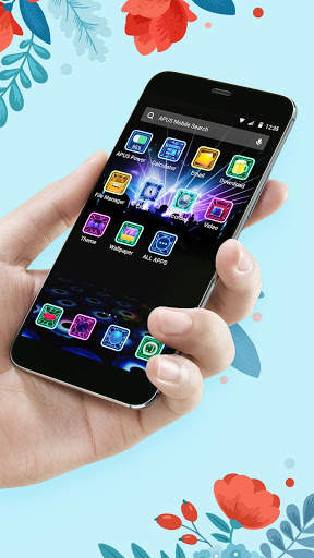 Music-APUS Launcher theme screenshot 1