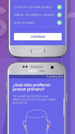 uSound por Samsung - Test de audición screenshot 4
