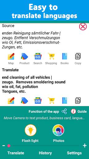 Language Translator - Translate directly Camera screenshot 3