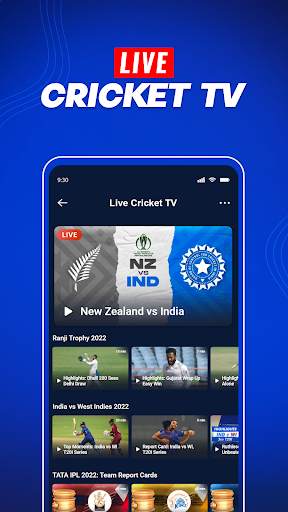 Cricket Live TV: HD Live Sport screenshot 2