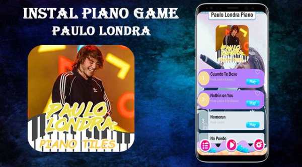 PAULO LONDRA Piano Games screenshot 1