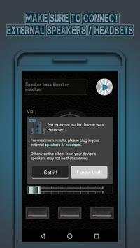 Speaker bass Booster equalizer EQ Pro screenshot 3