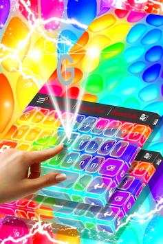 Electric Color Keyboard Theme screenshot 3