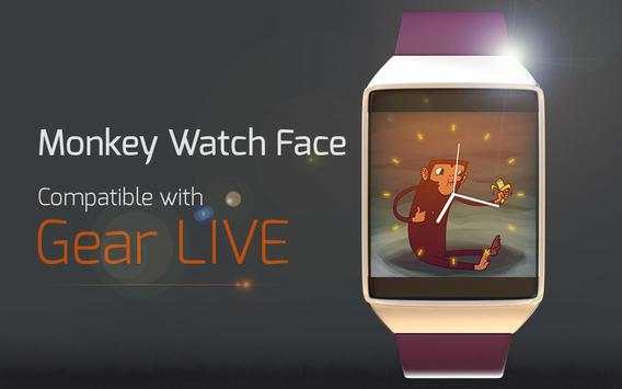 Monkey Watch Face screenshot 3
