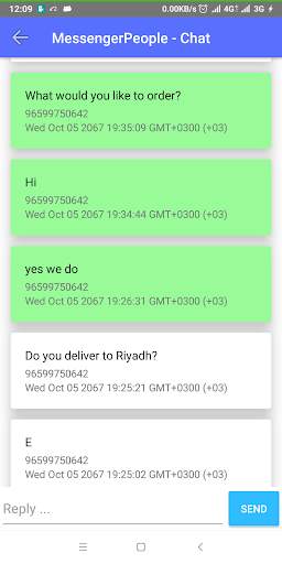 Messenger People screenshot 2
