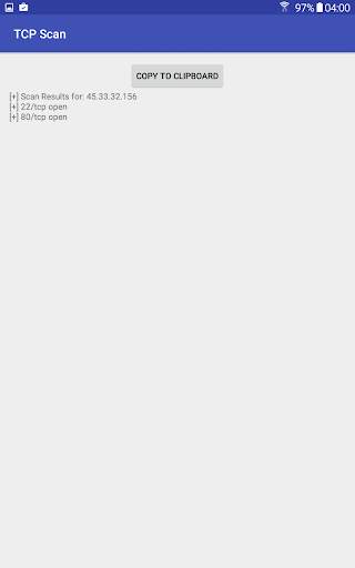 TCP Port Scanner скриншот 4