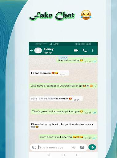 Fake Call Chat - Fake text message - Fake whatsapp screenshot 3
