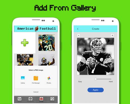 American Football Player Color By Number - Pixel screenshot 8
